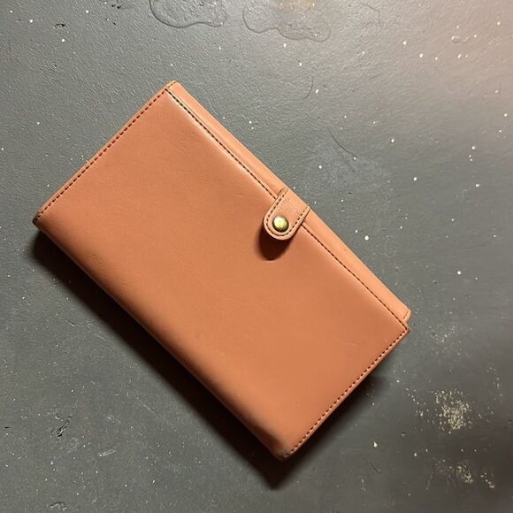 Peach Matt and Nat Oversized Trifold Wallet - Picture 5 of 5